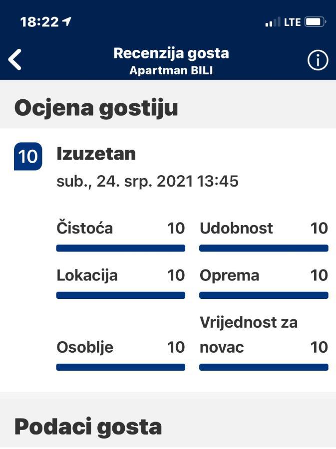Luxury Apartman Bili Подгора Екстериор снимка
